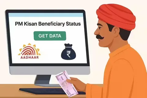 How to Check PM Kisan Status with Your Aadhaar Card Online How to Check PM Kisan Status with Your Aadhaar Card Online
