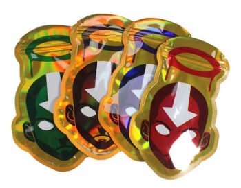 Heavy Duty Custom Die Cut Mylar Bags With UV Protection