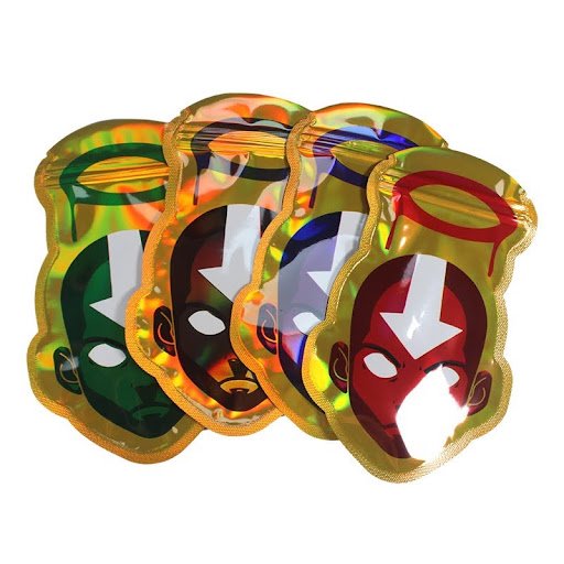 Heavy Duty Custom Die Cut Mylar Bags With UV Protection